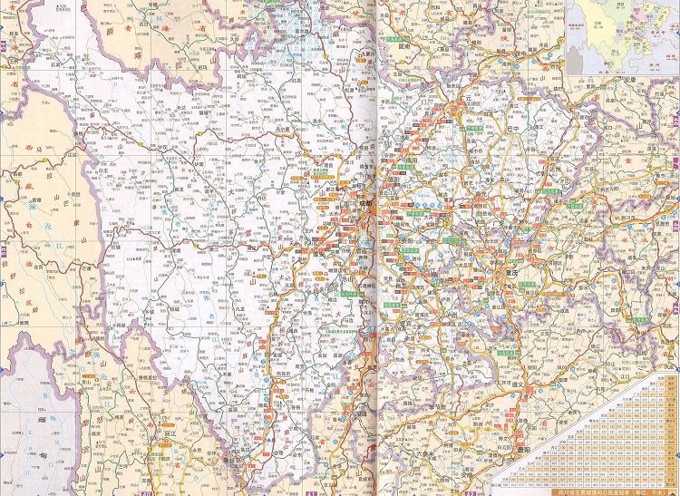 最新四川高速公路地圖概覽，四川高速公路最新地圖概覽