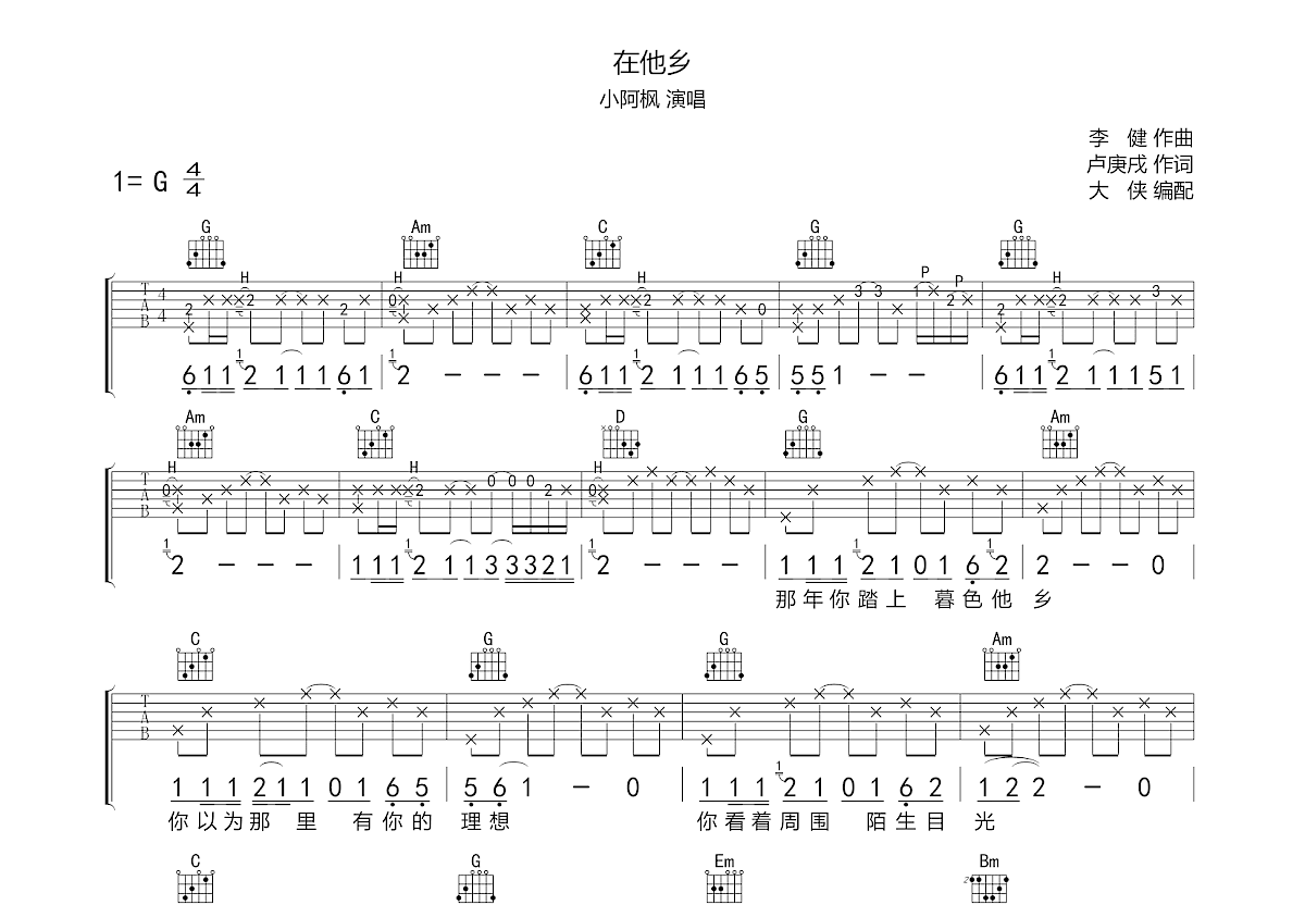 你在他鄉還好嗎吉他譜原版，音樂與情感的跨越時空之旅，你在他鄉還好嗎吉他譜原版，音樂跨越時空的情感之旅