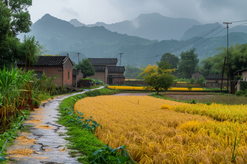 鄉村自然風景圖片的魅力與影響，鄉村自然風景圖片的魅力及其深遠影響