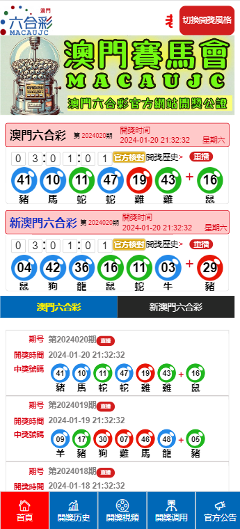 新澳門最新開獎歷史結果及其影響，澳門最新開獎歷史結果及其影響分析