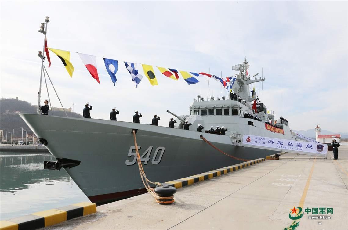 德陽艦，中國海軍的新生力量，德陽艦，中國海軍的新生力量亮相啟航