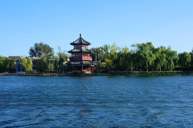 北京什剎海公園，歷史與現代的交融之地，北京什剎海公園，歷史與現代的完美交融