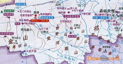 甘肅旅游地圖全圖，探索甘肅的無限魅力，甘肅旅游地圖全圖，探索甘肅的無限魅力之旅